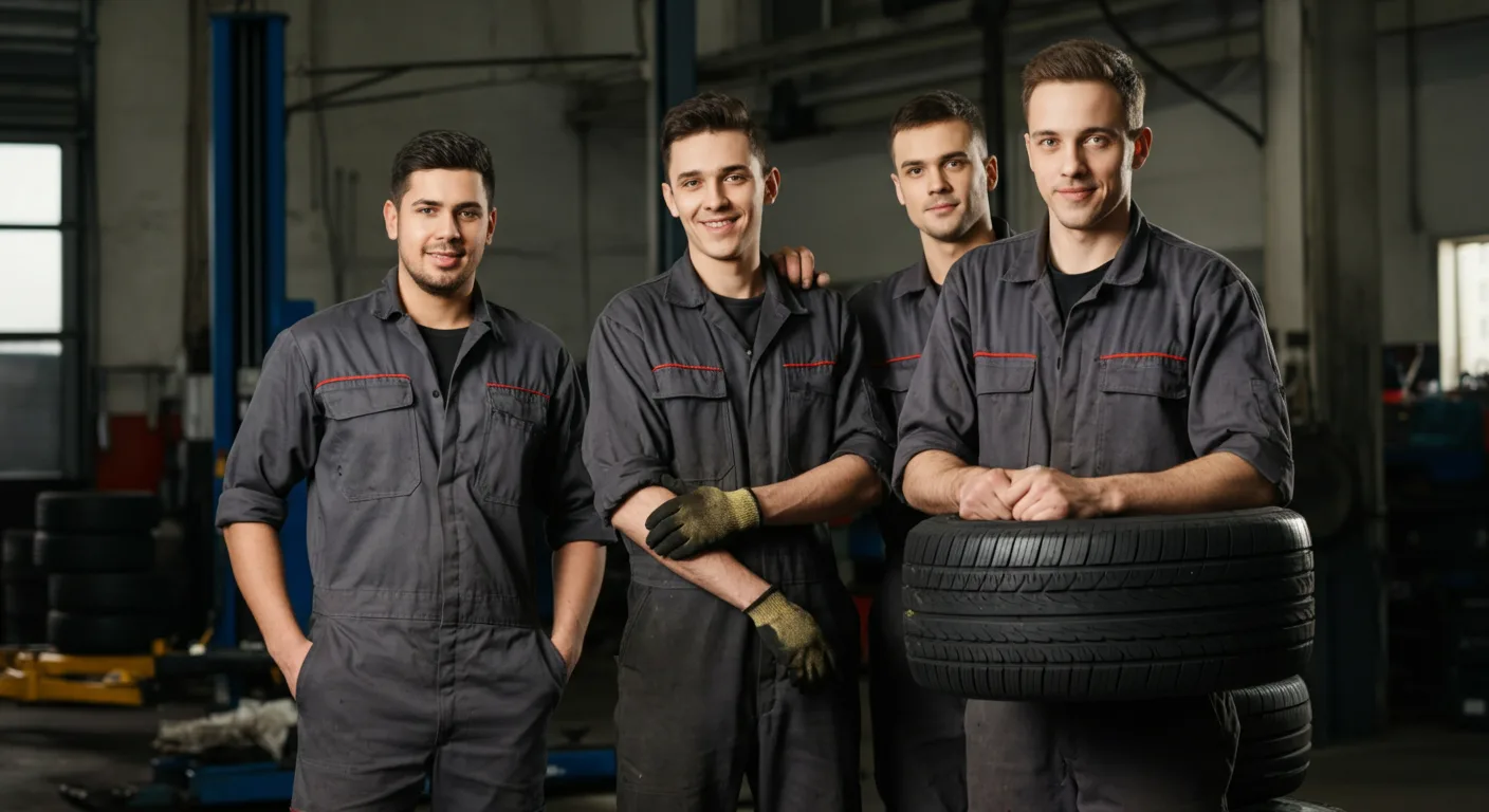 Profesyonel servis ekibi